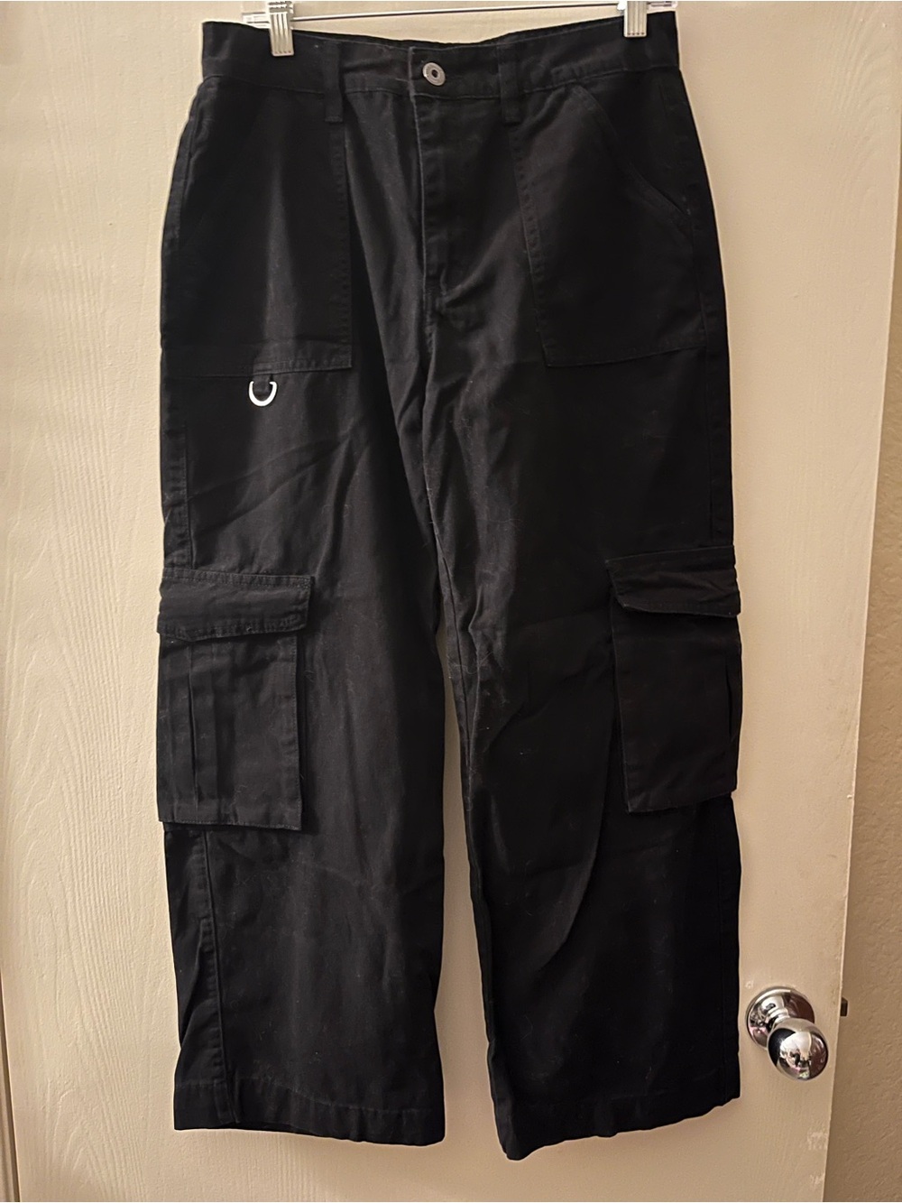 Woman’s Black Cargo Pants
